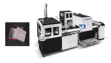 Powerful Jewellery Box Making Machine , Corrugated Box Packaging Machine
